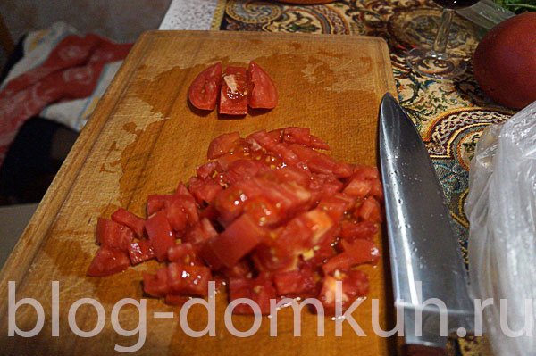 помидор-порезанный