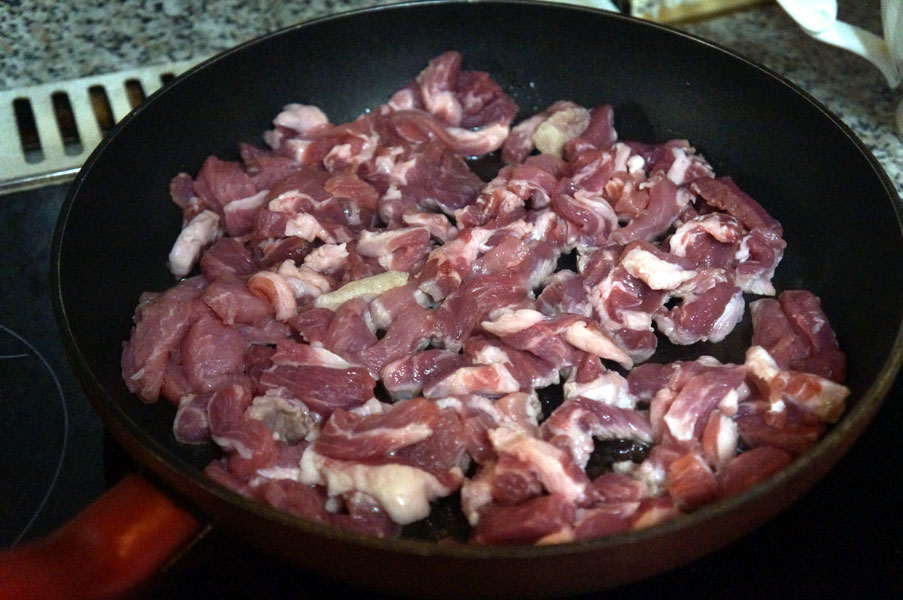 свинина-сковорода