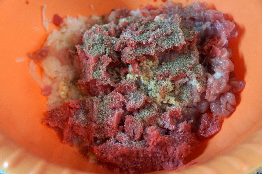 фарш-смешиваем